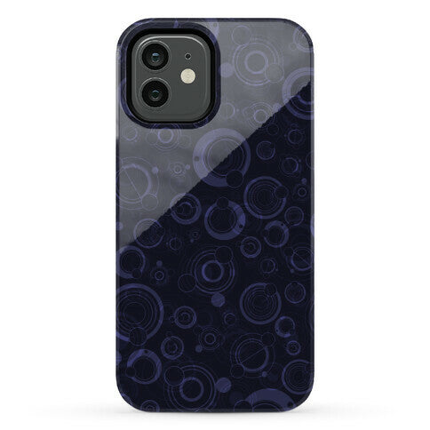 Gallifreyan Text Pattern Phone Case